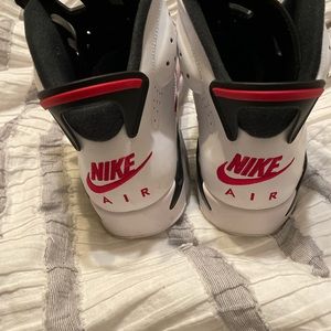 Jordan Carmines retro red and white